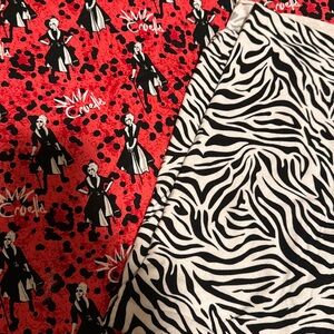 1 yard Cruella fabric